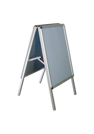 B2 50x70 Cm Alüminyum Çift Taraflı Kaldırım Reklam Poster A Pano - Ds044