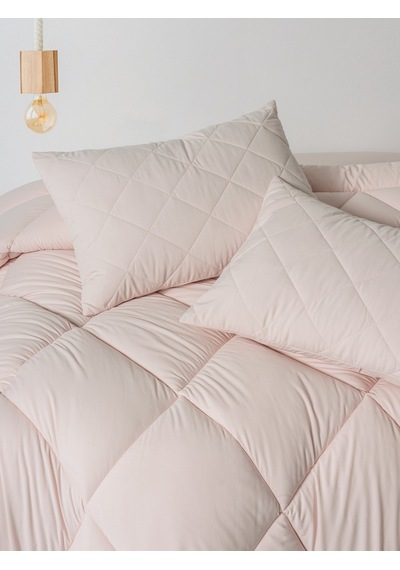 Cotton Box Softwash Çift Kişilik Yorgan Seti Pembe 180x200 Lastikli Çarşaf Pembe