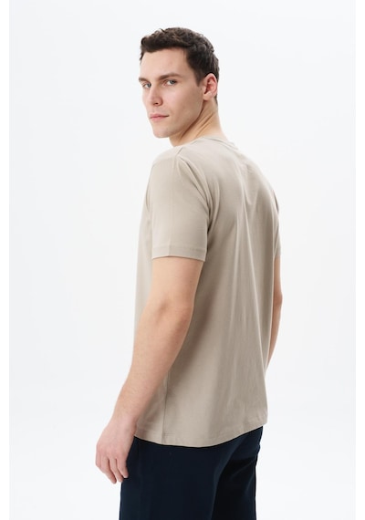 AR-MA Arma Erkek Regular Fit Baskılı Süprem Bisiklet Yaka Tişört Y29344454002 Bej