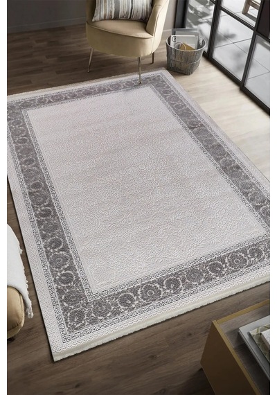 Kreasyon Halı Serenat Se004 Krem Makine Halısı