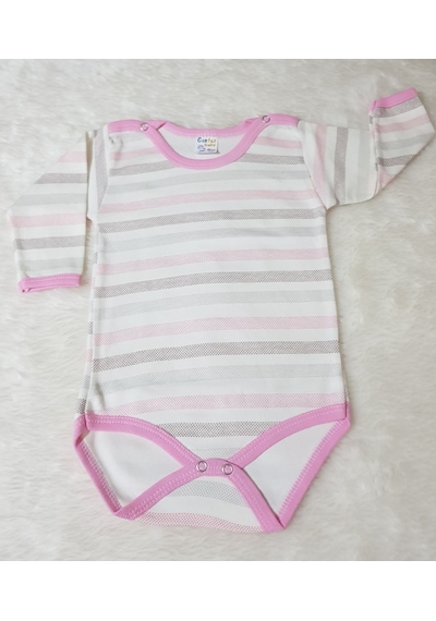 Candysbebe Çizgili Bebek Zıbını Çok Renkli