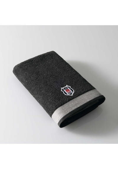 Taç Lisanslı Beşiktaş Bukle Pamuk 70x140 Cm Banyo Havlusu 000000001500224789 Çok Renkli