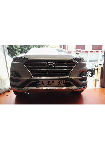 Hyundai Tucson Sadece Ön Koruma Difüzör 2018- 2019-2020 Difrizör