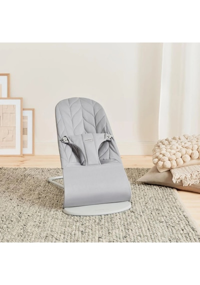 Babybjörn Bliss Ana Kucağı Petal Woven Grey & Bumprider Connect³ Bebek Arabası Black-grey & Yan Düzenleyici Çanta