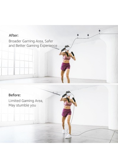 Kıwı Design Vr Kablo Yönetimi, 3 Paket Vr Makara Sistemi - Beyaz