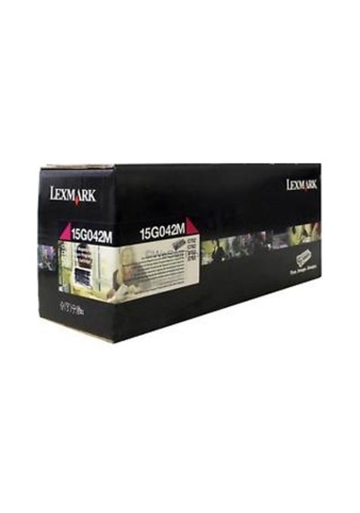 Lexmark 15G042M C752/C762 15K Laser Toner Kırmızı