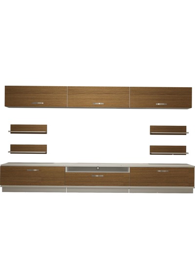 Decoraktiv Trendstyle 8y Slm Tv Ünitesi Tv Sehpası Beyaz - Ceviz