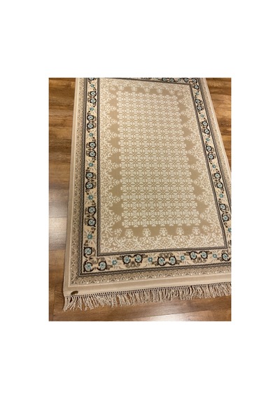 Aspero 4105b Krem-mavi Halı Çok Renkli