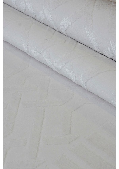 Kashe Halı Bella 4496 Krem Salon Halısı Oturma Odası Halısı Koridor Halısı Mutfak Halısı Modern Makine Halısı Ekru - Krem