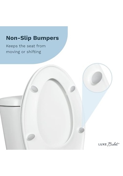 Bidet Luxe Ts1008e Yavaş Kapanan Hızlı Çıkarma Menteşeli Ve Kaymaz Tamponlu Uzun Rahat Oturak Diğer
