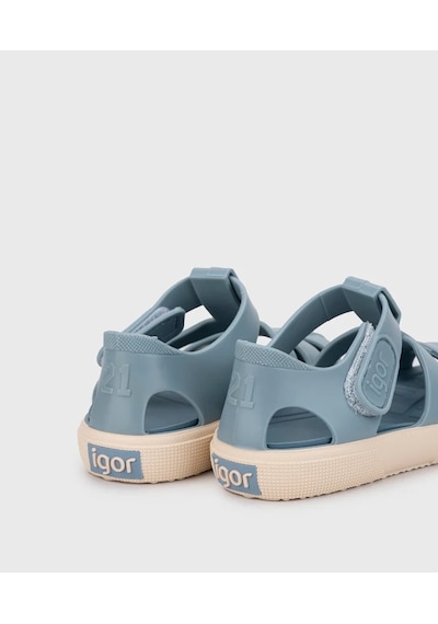 Igor İgor Sandalias Unisex Çocuk Sandalet S10340 Mavi