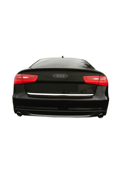 Audi A6 Formlu Krom Bagaj Alt Çıta 2011 Üzeri Paslanmaz Çelik N11.782