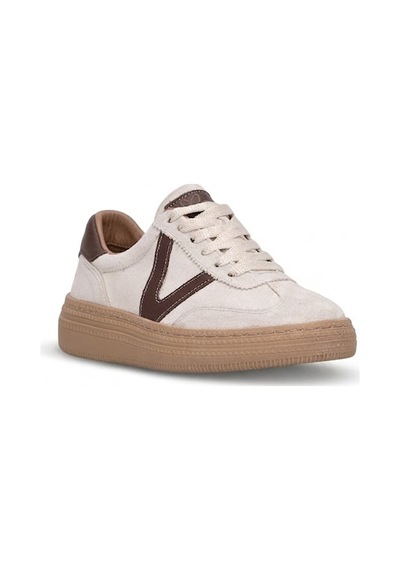 Beety 26by227.170 Kadın Hakiki Deri Klasik Sneaker Bej