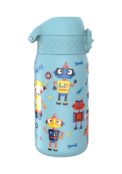 Ion8 - Paslanmaz Çelik Çocuk Suluk - Robotlar - 400 Ml - Sızdırmaz Çok Renkli