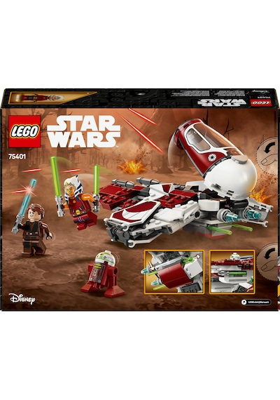 LEGO® Star Wars: Klon Savaşları™ Ahsoka’nın Jedi Interceptor™’ı 75401 - 8 Yaş ve Üzeri Çocuklar için Yaratıcı Oyuncak Yapım Seti (290P) LEGO® Star Wars: Klon Savaşları™ Ahsoka’nın Jedi Interceptor™’ı 75401 - 8 Yaş ve Üzeri Çocuklar için Yaratıcı Oyuncak Yapım Seti (290P)