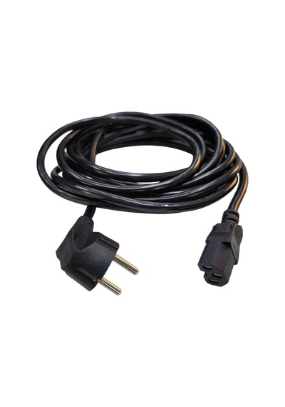 3x1.5 Oluklu Power Kablo C15 Güç Kablosu 5m
