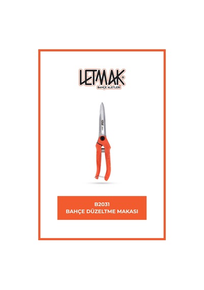 Bahçe Düzeltme Makası - B2031