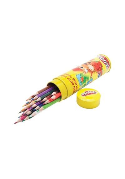 Play-doh 12 Renk Metal Tüp Kuruboya Ku005