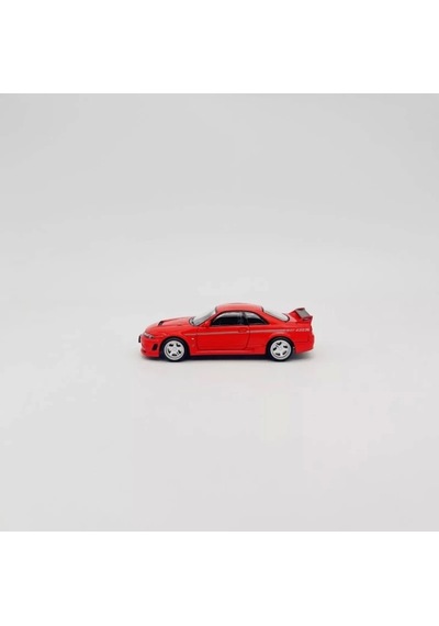 Pop Race 1:64 Nissan Gtr R33 Nismo 400r Red Pr64-91