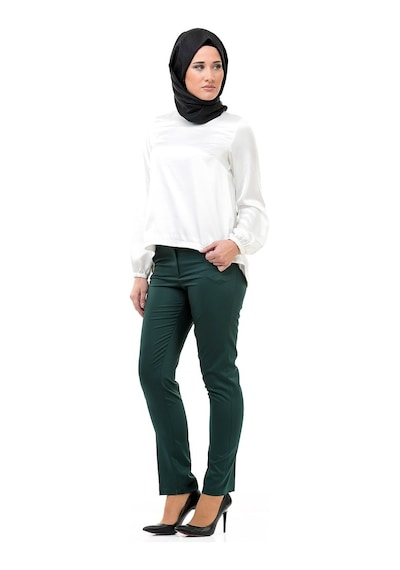 Soralline Kadın Pantalon Klasik 1673 Nefti Yeşil Zümrüt Zümrüt Yeşili Soralline Kadın Pantalon Klasik 1673 Nefti Yeşil Zümrüt Zümrüt Yeşili