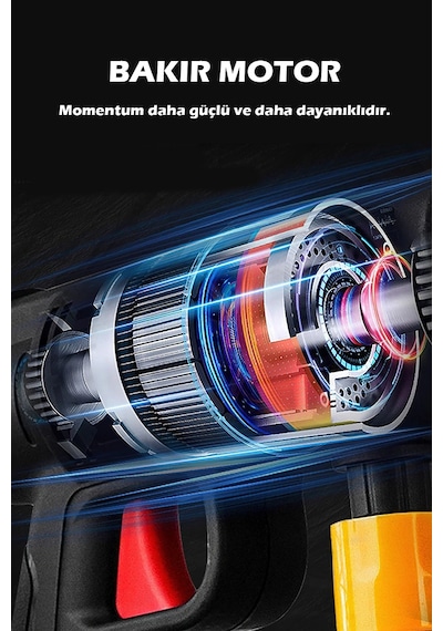 Thomax Şarjlı Ve Yüksek Basınçlı Oto Yıkama Ve Sulama Tabancası Thomax Şarjlı Ve Yüksek Basınçlı Oto Yıkama Ve Sulama Tabancası