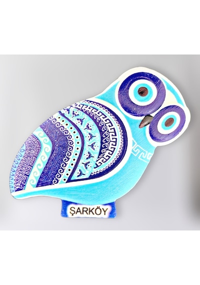 Şarköy Polyester Kabartmalı Magnet 5,5 X 9 Cm Dekoratif Hediyelik Buzdolabı Süsü Kod:1620