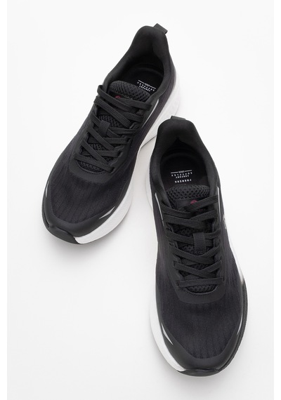 Hammer Jack Kadın Kalın Taban Bağcıklı Sneaker Hj 25063z Siyah Siyah