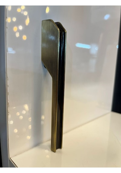 Petra Metal Kulp 32mm Antik Sarı Dolap Kapak Tv Ünite Modern Çekmece Mobilya Komodin Konsol Antik Sarı