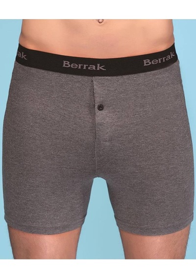 Erkek Füme Likralı Düğmeli Boxer 6'lı Paket 1059 Füme Erkek Füme Likralı Düğmeli Boxer 6'lı Paket 1059 Füme