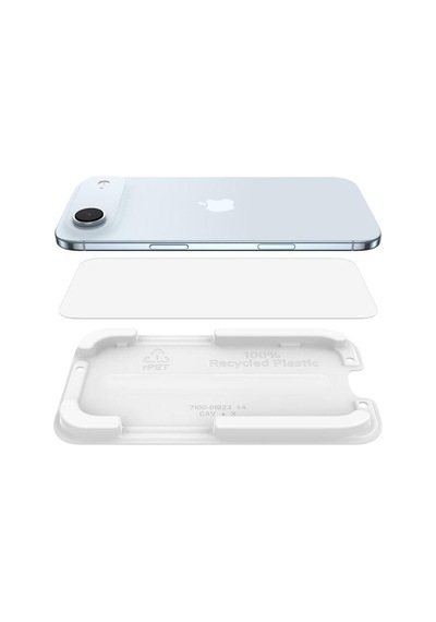 Belkin Ova237hq Screenforce Invisiglass İphone Air Uyumlu Kolay Hizalama Kitli Temperli Cam Ekran Koruyucu
