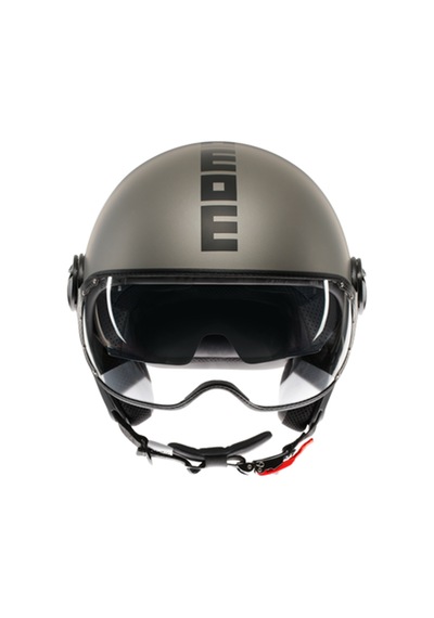 Momo Kask/fgtr Evo Mono Matt Tıtanıum Frost Black Çok Renkli
