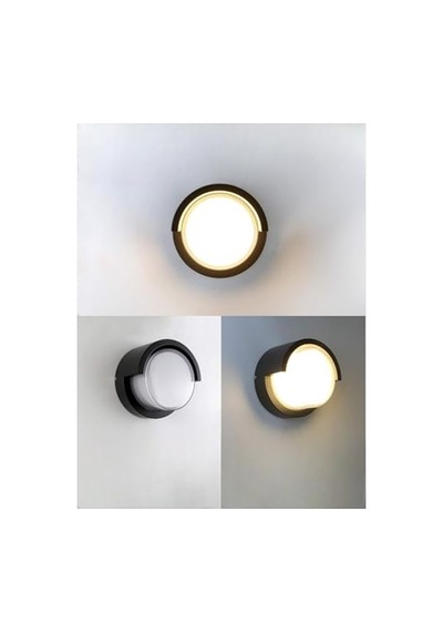 15w Modern Tasarım Led Aplik İç Ve Dış Mekan Duvar Lambası Cata Dominik 3200k Gün Işığı Bahçe Duvar Apliği Çok Renkli
