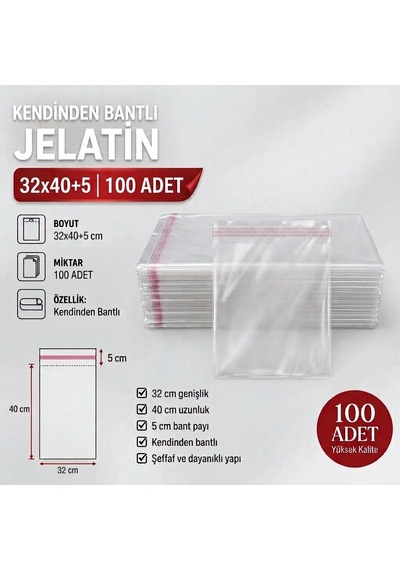 32x40+5 Bantlı Jelatin