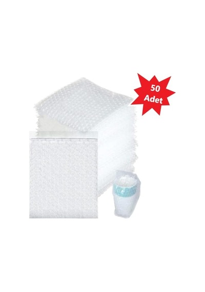 Torba Bantlı Baloncuklu Torba-zarf 20cm En X 30cm Boy 5cm Kapak 50 Adet 1