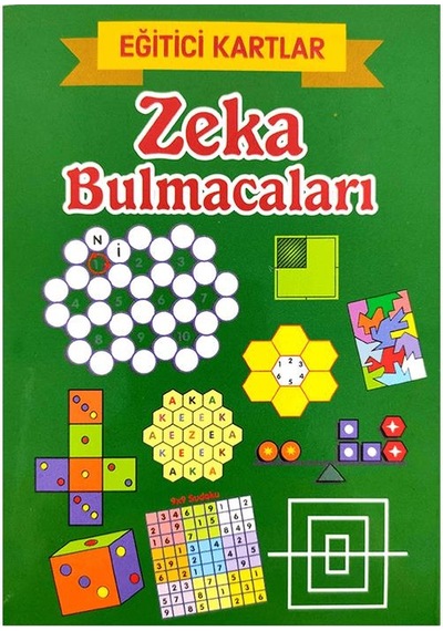 Zeka Bulmacaları Eğitici Oyun Kartları - Etkinlik Kartları