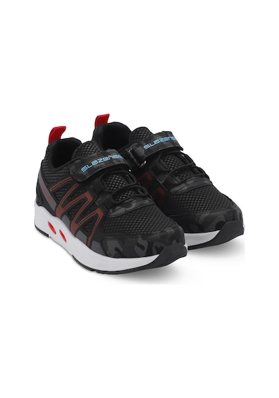 Slazenger Elıps Erkek Çocuk Siyah Kamuflaj Sneaker Siyah Kamuflaj