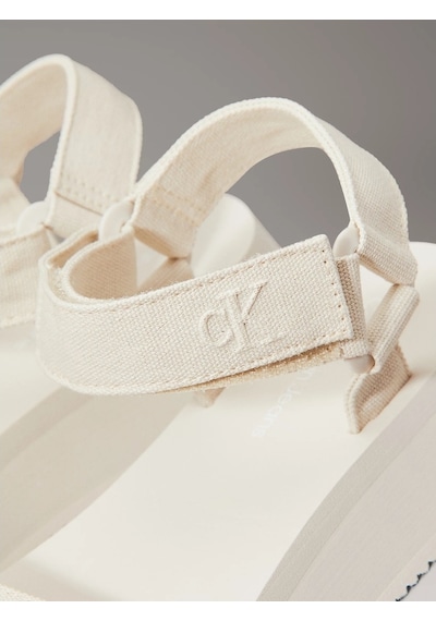 Calvin Klein Sandal Velcro Webbıng Mg Çok Renkli