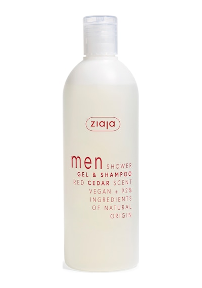 Ziaja Kırmızı Sedir Özlü Erkek Duş Jeli & Şampuan 400 ML