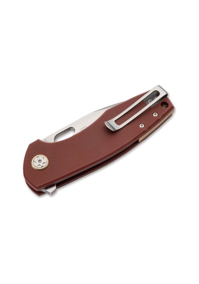 Böker Plus Little Friend Kamp Çakı Bordo - Gümüş
