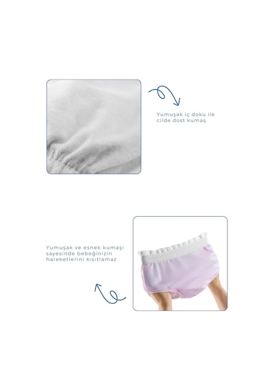 Babyjem Alıştırma Külodu 2'li Paket 3 Yaş Pembe