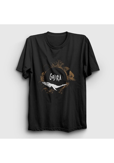 Presmono Unisex Mars To Sirius V1 Gojira T-shirt Siyah