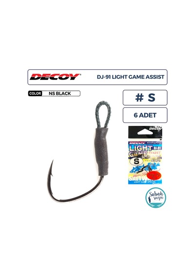 Decoy Dj-91 Light Game Tekli Asist İğnesi S 6 Adet
