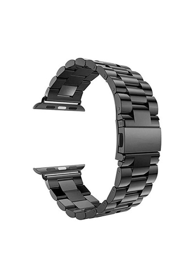 Apple Watch Ultra Metal Stainless Steel İçin Kordon Siyah