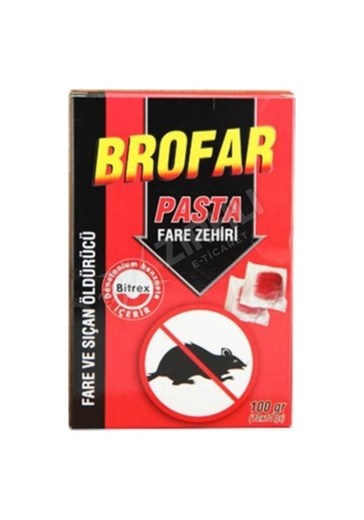 Asyem Brofar Pasta Fare Ve Sıçan Öldürücü 100 Gr