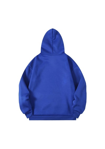 Uyguntarz Unisex The 1997 Travel Baskılı Sweatshirt Mavi