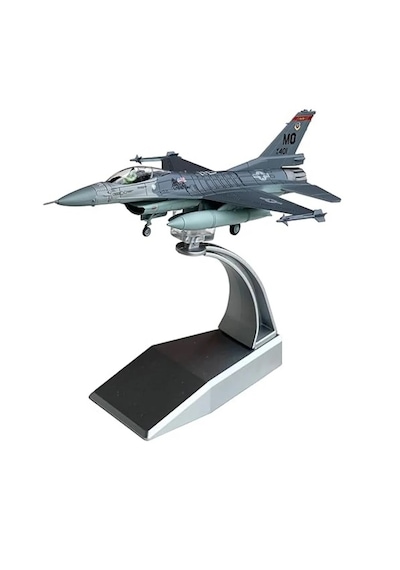 F-16c Fighting Falcon Jet Savaş Uçağı Metal Model Uçak 1/100 Ölçek 15cm
