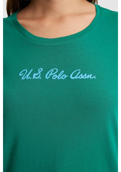 U.s. Polo Assn. Kadın Koyu Yeşil Tişört Basic 50323450-vr079 Koyu Yesıl U.s. Polo Assn. Kadın Koyu Yeşil Tişört Basic 50323450-vr079 Koyu Yesıl