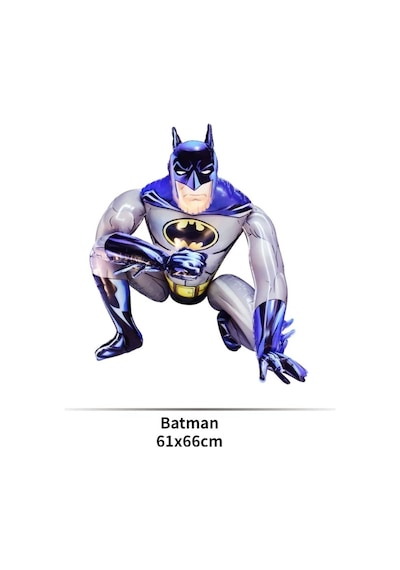 Batman Folyo Balon Adet Fiyatıdır - Gri