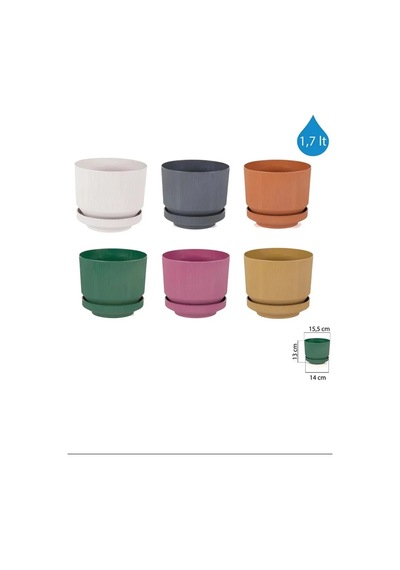 Jenerik 1no Saksı 1.7lt 1 Adet Royaleks-s281