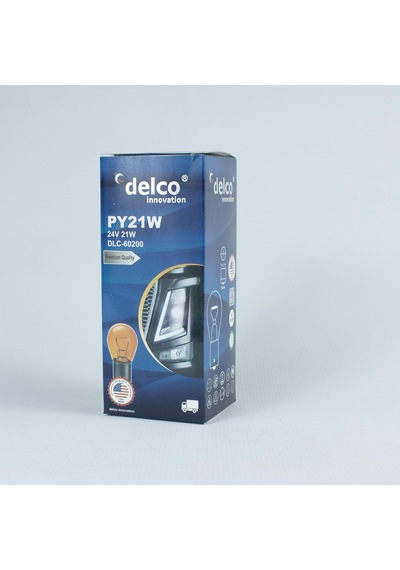 Delco U.s.a P21w 93 Sinyal Ampulü Naturel Amber 24 Volt 10 Adet